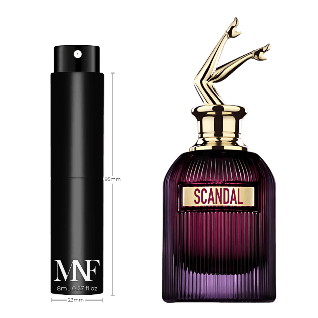 Jean Paul Gaultier | Scandal Intense Pour Femme | Eau de Parfum Intense | 8mL Travel Spray - Authentic Designer Fragrance | My Next Fragrance