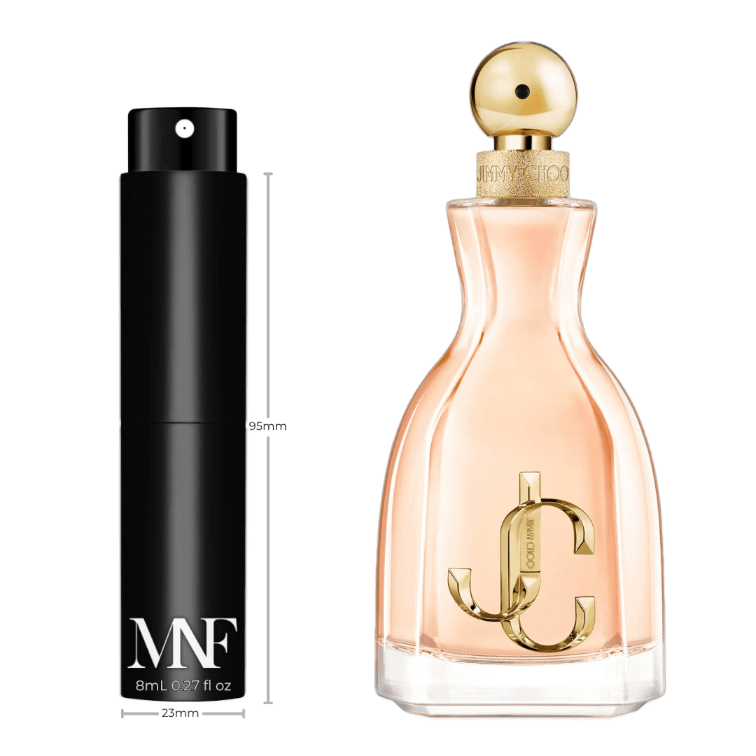 Jimmy Choo | I Want Choo | Eau de Parfum | 8mL Travel Spray - Authentic Designer Fragrance | My Next Fragrance