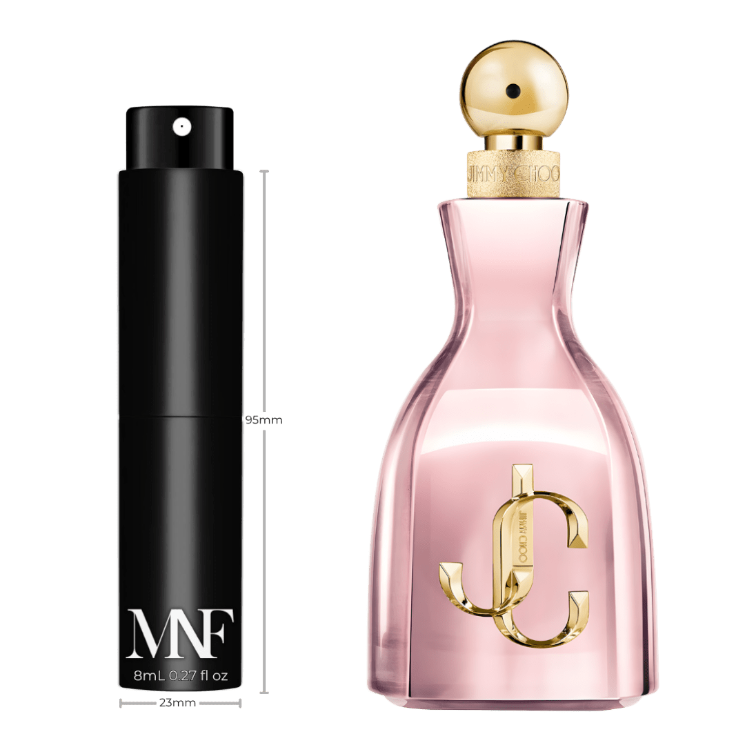 Jimmy Choo | I Want Choo With Love | Eau de Parfum | 8mL Travel Spray - Authentic Designer Fragrance | My Next Fragrance