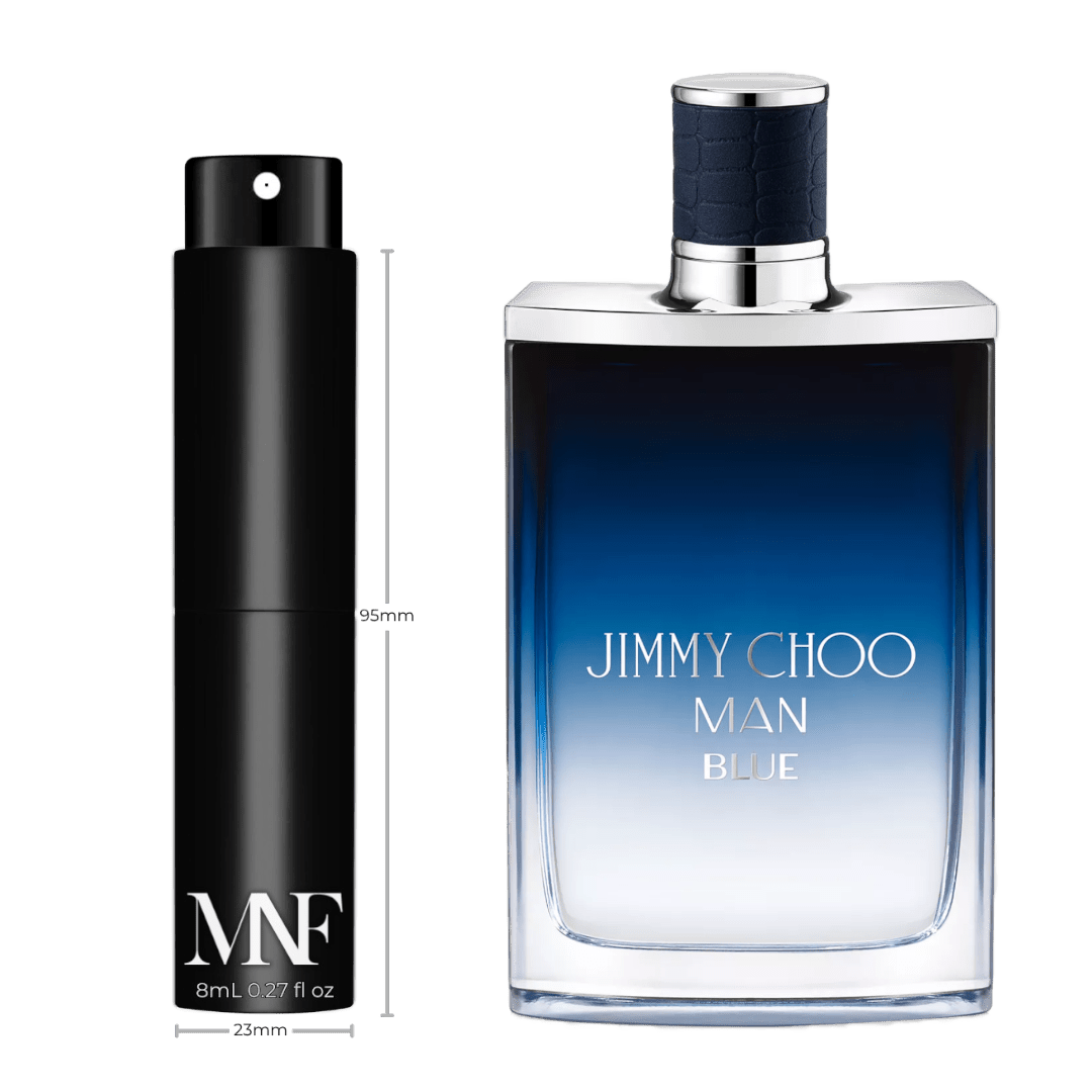 Jimmy Choo | Man Blue | Eau de Toilette | 8mL Travel Spray - Authentic Designer Fragrance | My Next Fragrance