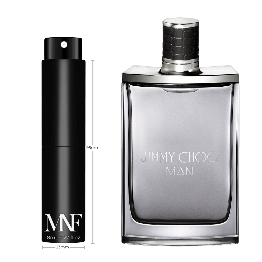 Jimmy Choo | Man | Eau de Toilette | 8mL Travel Spray - Authentic Designer Fragrance | My Next Fragrance