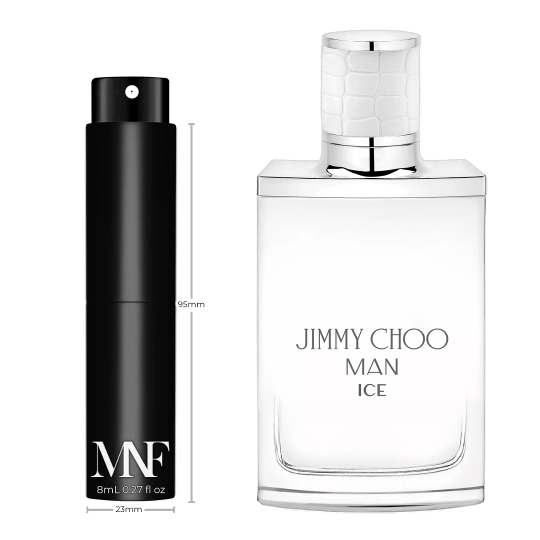 Jimmy Choo | Man Ice | Eau de Toilette | 8mL Travel Spray - Authentic Designer Fragrance | My Next Fragrance