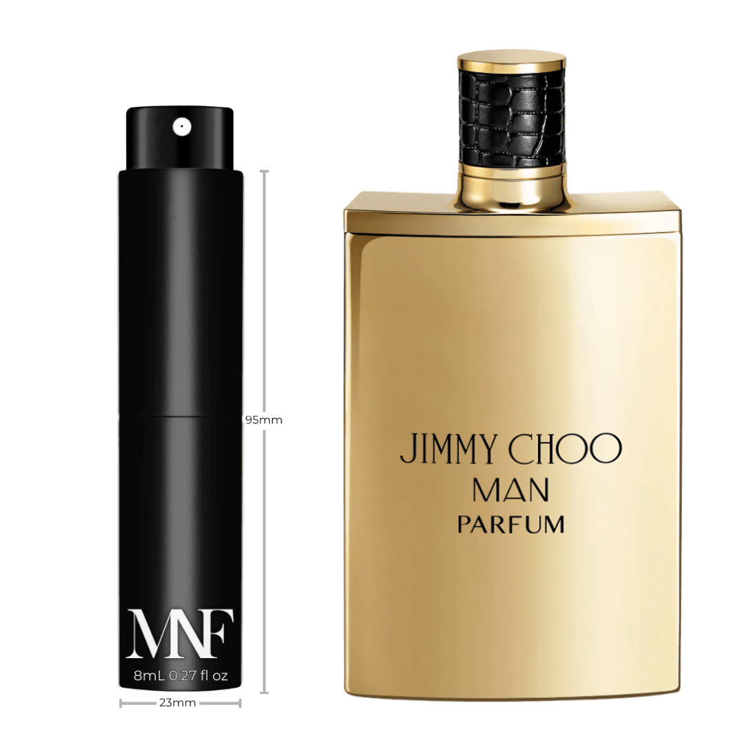 Jimmy Choo | Man | Parfum | 8mL Travel Spray - Authentic Designer Fragrance | My Next Fragrance