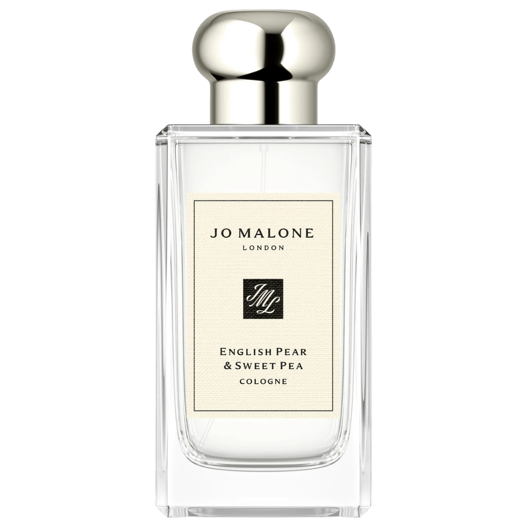 JO MALONE LONDON English Pear & Sweet Pea Cologne full-size reference bottle; the listing is for an 8mL decanted travel spray.