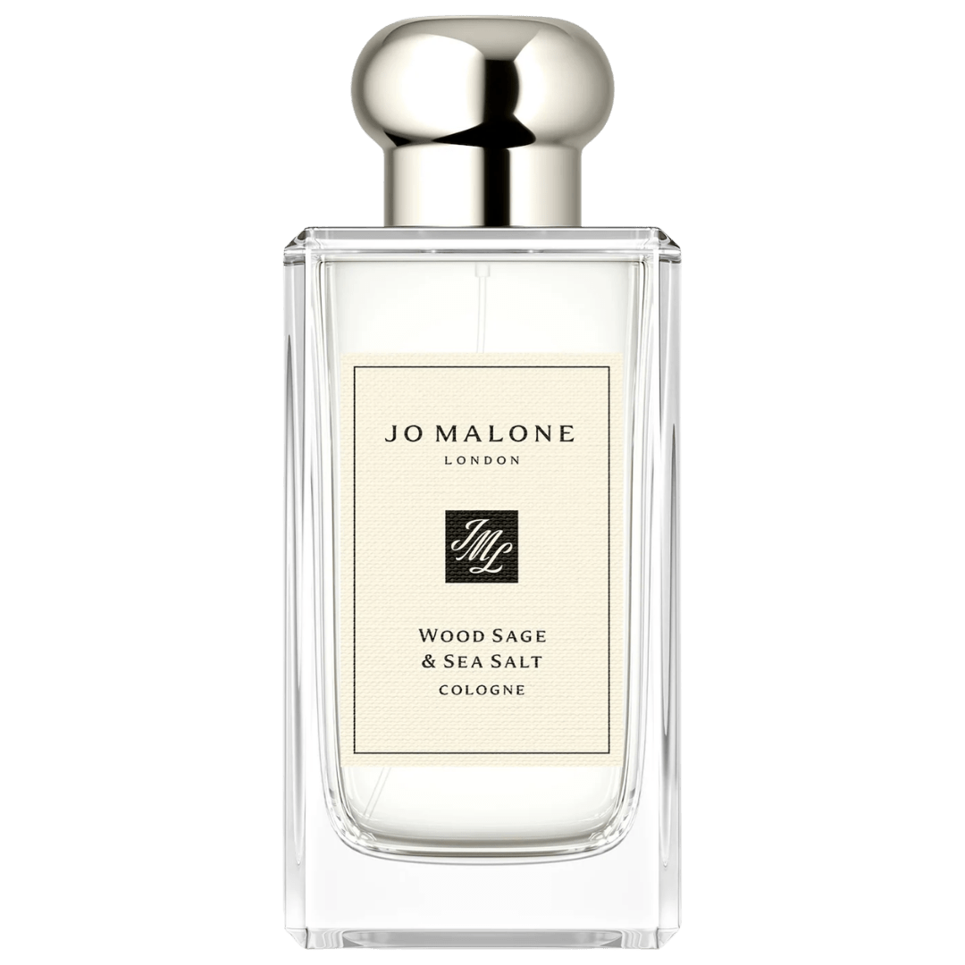 JO MALONE LONDON Wood Sage & Sea Salt Cologne full-size reference bottle; the listing is for an 8mL decanted travel spray.