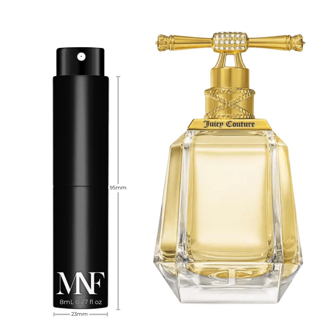 Juicy Couture | I Am Juicy Couture | Eau de Parfum | 8mL Travel Spray - Authentic Designer Fragrance | My Next Fragrance