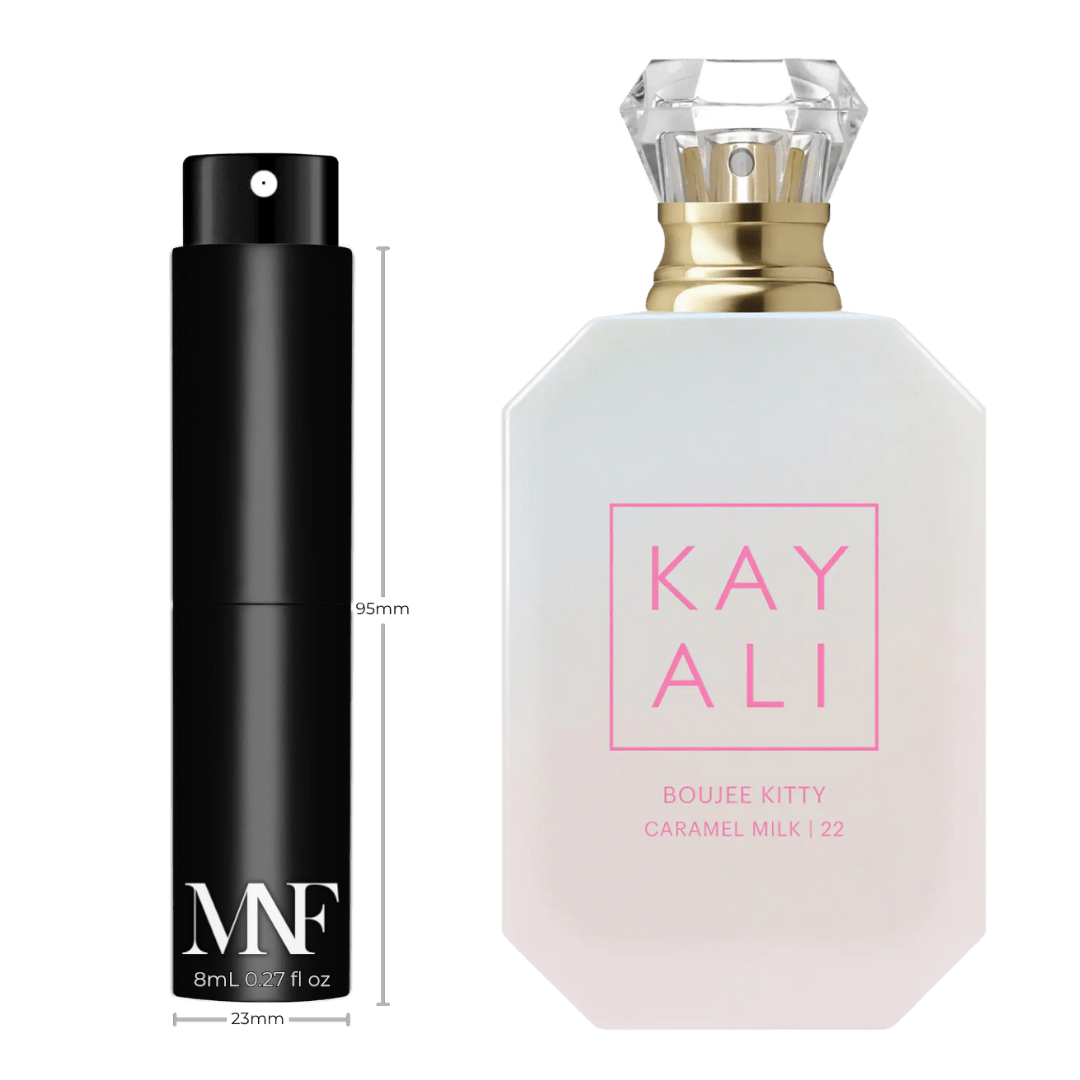 KAYALI | Boujee Kitty Caramel Milk | 22 | Eau de Parfum | 8mL Travel Spray - Authentic Designer Fragrance | My Next Fragrance