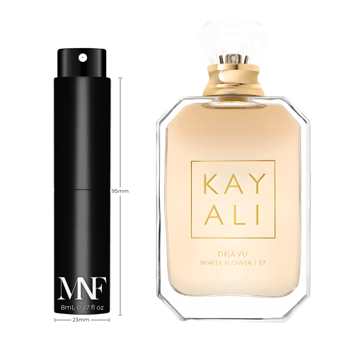 KAYALI | Déjà Vu White Flower | 57 | Eau de Parfum | 8mL Travel Spray - Authentic Designer Fragrance | My Next Fragrance