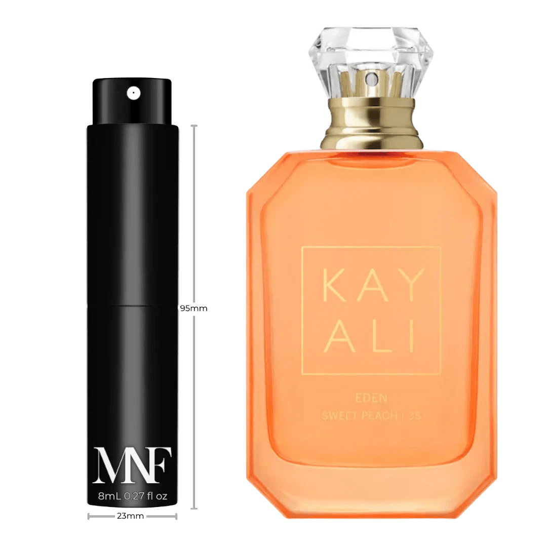 KAYALI | Eden Sweet Peach | 35 | Eau de Parfum | 8mL Travel Spray - Authentic Designer Fragrance | My Next Fragrance