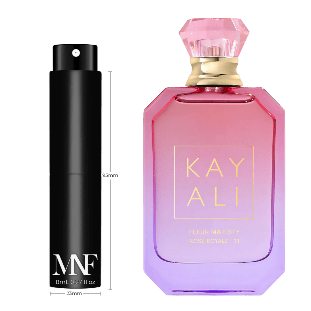 KAYALI | Fleur Majesty Rose Royale | 31 | Eau de Parfum | 8mL Travel Spray - Authentic Designer Fragrance | My Next Fragrance