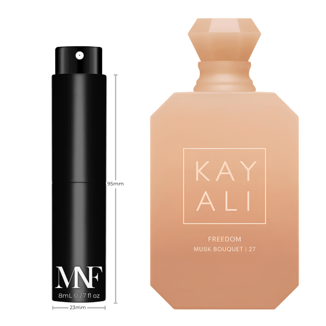 KAYALI | Freedom Musk Bouquet | 27 | Eau de Parfum | 8mL Travel Spray - Authentic Designer Fragrance | My Next Fragrance