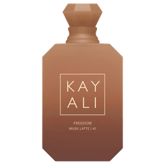 Retail Freedom Musk Latte | 41 bottle shown as a retail-price reference.