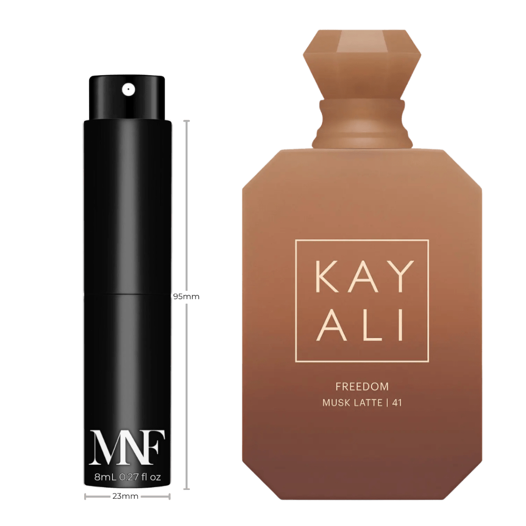 KAYALI | Freedom Musk Latte | 41 | Eau de Parfum | 8mL Travel Spray - Authentic Designer Fragrance | My Next Fragrance