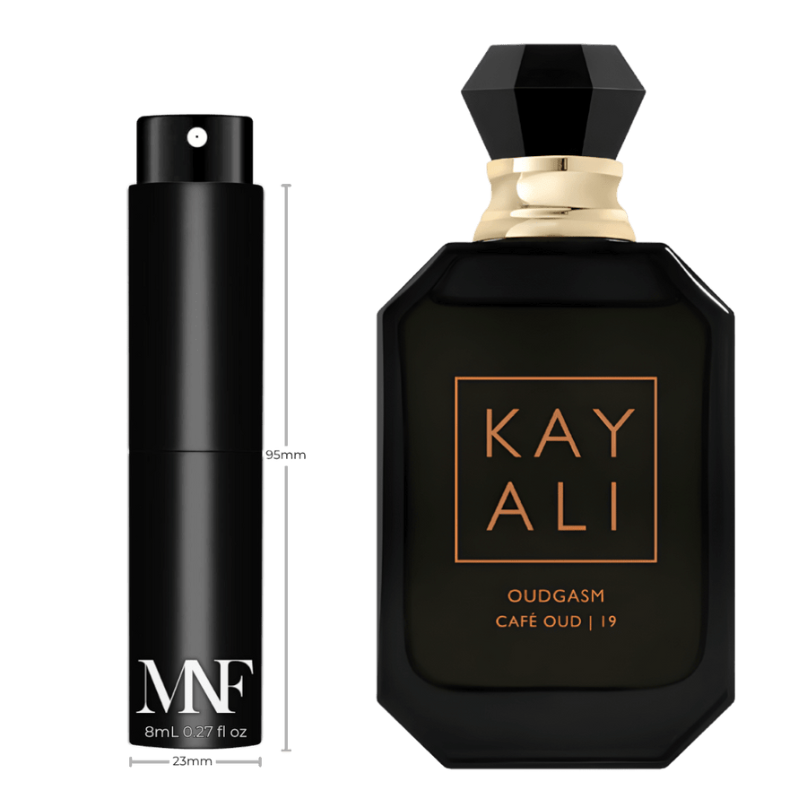 KAYALI | Oudgasm Café Oud | 19 | Eau de Parfum Intense | 8mL Travel Spray