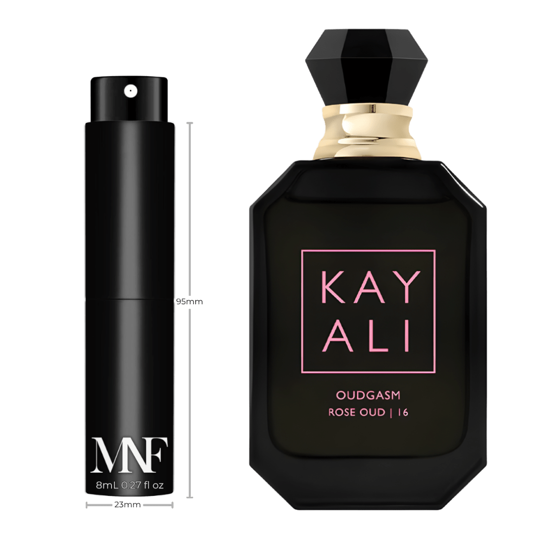 KAYALI | Oudgasm Rose Oud | 16 | Eau de Parfum Intense | 8mL Travel Spray - Authentic Designer Fragrance | My Next Fragrance