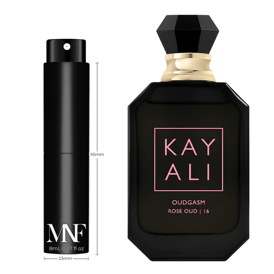 KAYALI | Oudgasm Rose Oud | 16 | Eau de Parfum Intense | 8mL Travel Spray