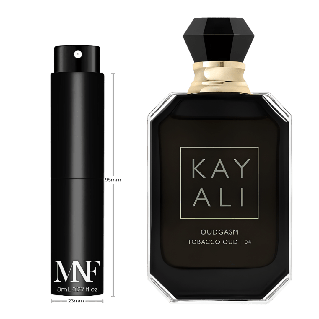KAYALI | Oudgasm Tobacco Oud | 04 | Eau de Parfum Intense | 8mL Travel Spray - Authentic Designer Fragrance | My Next Fragrance