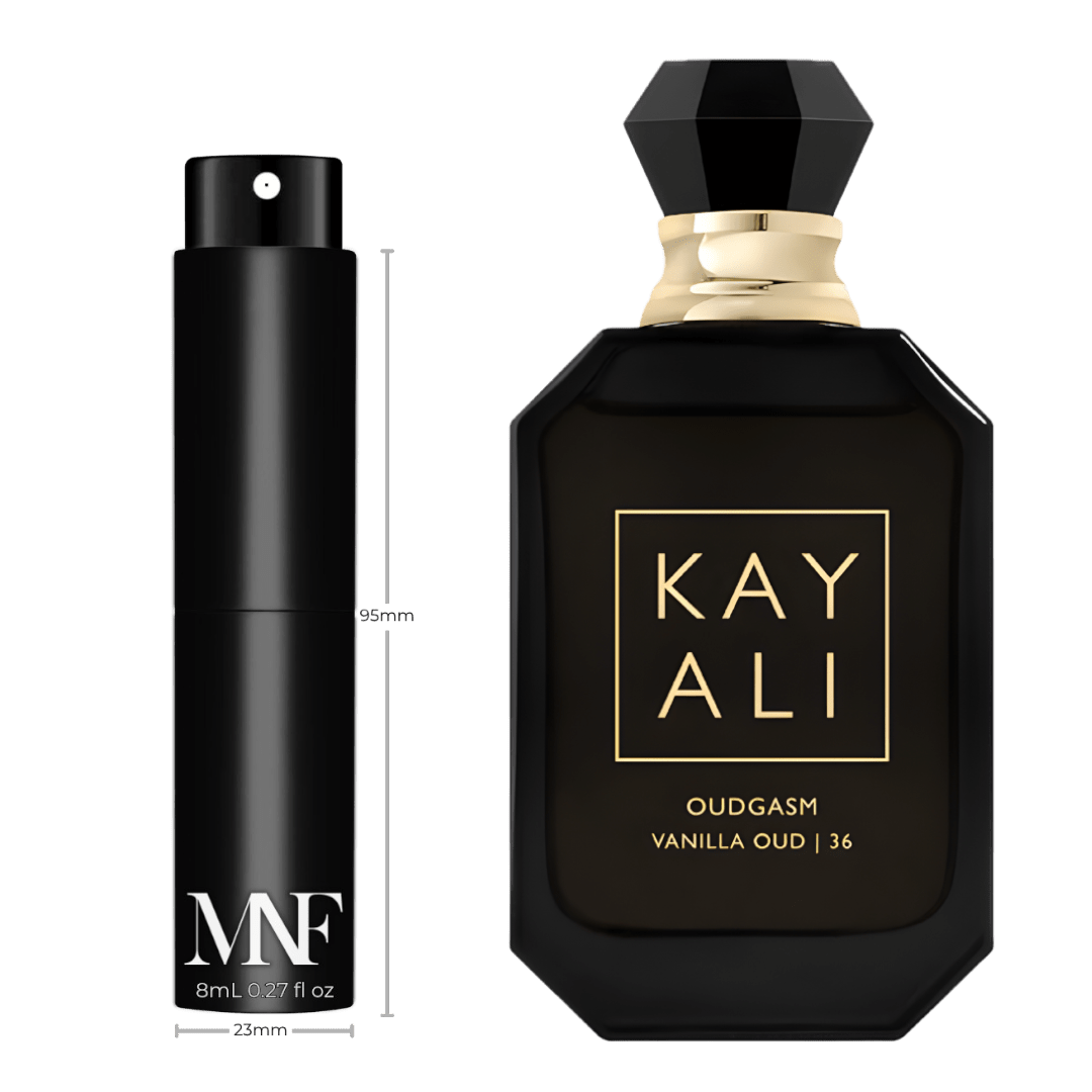 KAYALI | Oudgasm Vanilla Oud | 36 | Eau de Parfum Intense | 8mL Travel Spray - Authentic Designer Fragrance | My Next Fragrance