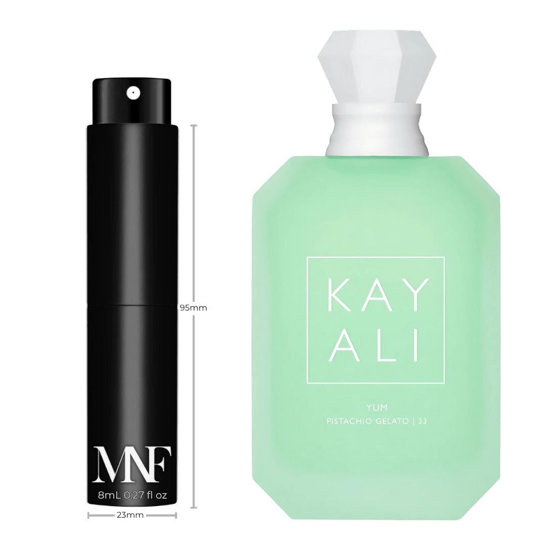 KAYALI | Yum Pistachio Gelato | 33 | Eau de Parfum Intense | 8mL Travel Spray - Authentic Designer Fragrance | My Next Fragrance