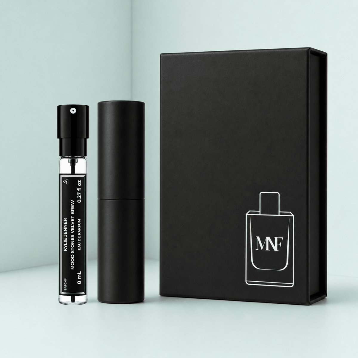 Kylie Jenner | Mood Stones Velvet Brew | Eau de Parfum | 8mL Travel Spray - Authentic Designer Fragrance | My Next Fragrance