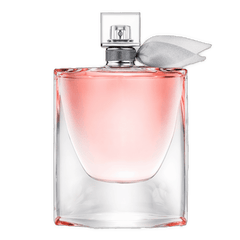 Retail La Vie Est Belle bottle shown as a retail-price reference.