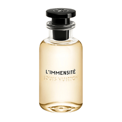 Retail L'Immensité bottle shown as a retail-price reference.