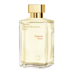 Retail Amyris Femme bottle shown as a retail-price reference.