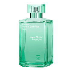 Retail Aqua Media Cologne Forte bottle shown as a retail-price reference.