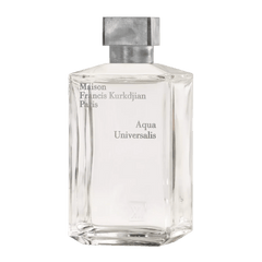 Retail Aqua Universalis bottle shown as a retail-price reference.