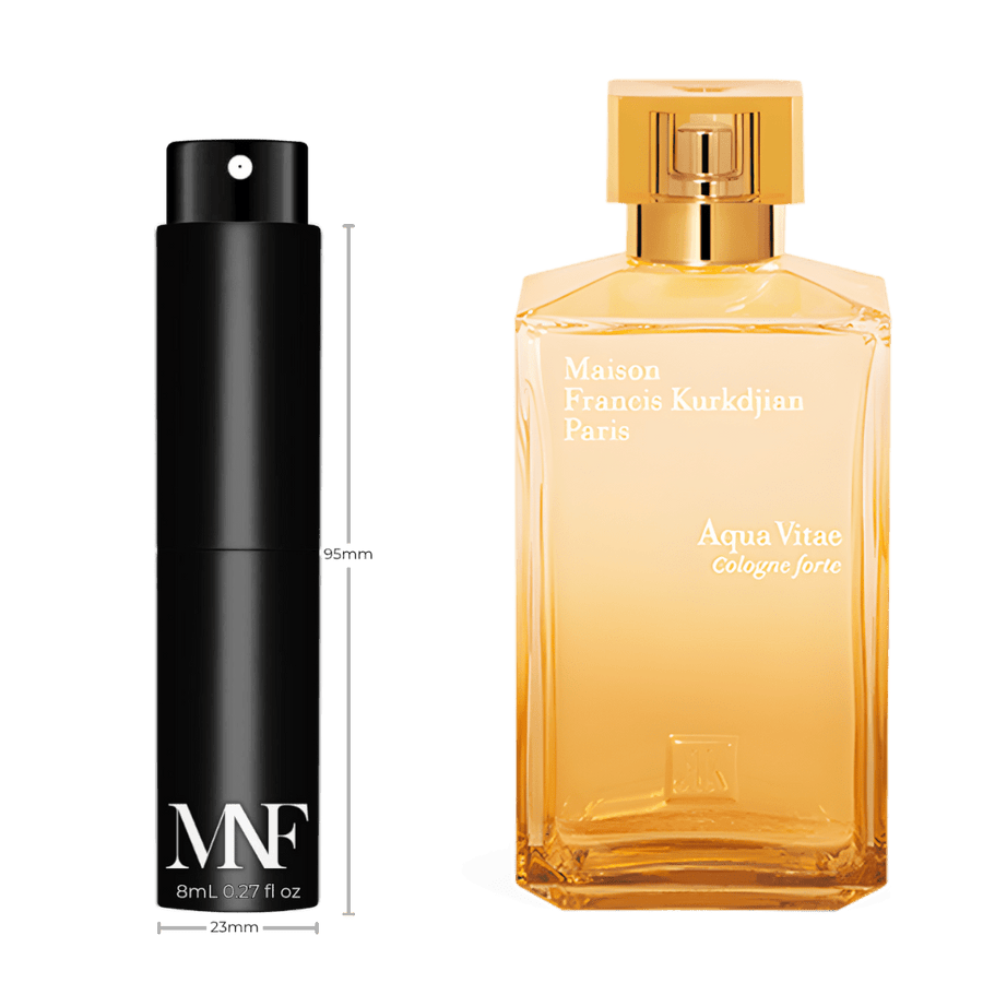 Maison Francis Kurkdjian | Aqua Vitae Cologne forte | Eau de Parfum | 8mL Travel Spray