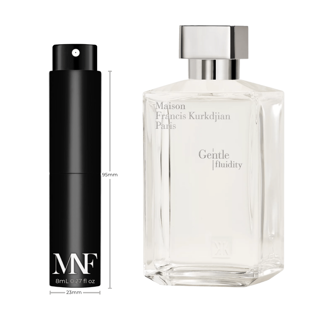 Maison Francis Kurkdjian | Gentle Fluidity Silver | Eau de Parfum | 8mL Travel Spray - Authentic Designer Fragrance | My Next Fragrance