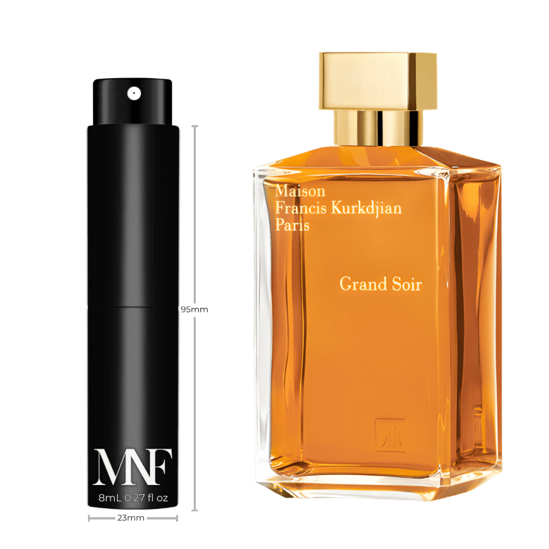 Maison Francis Kurkdjian | Grand Soir | Eau de Parfum | 8mL Travel Spray - Authentic Designer Fragrance | My Next Fragrance
