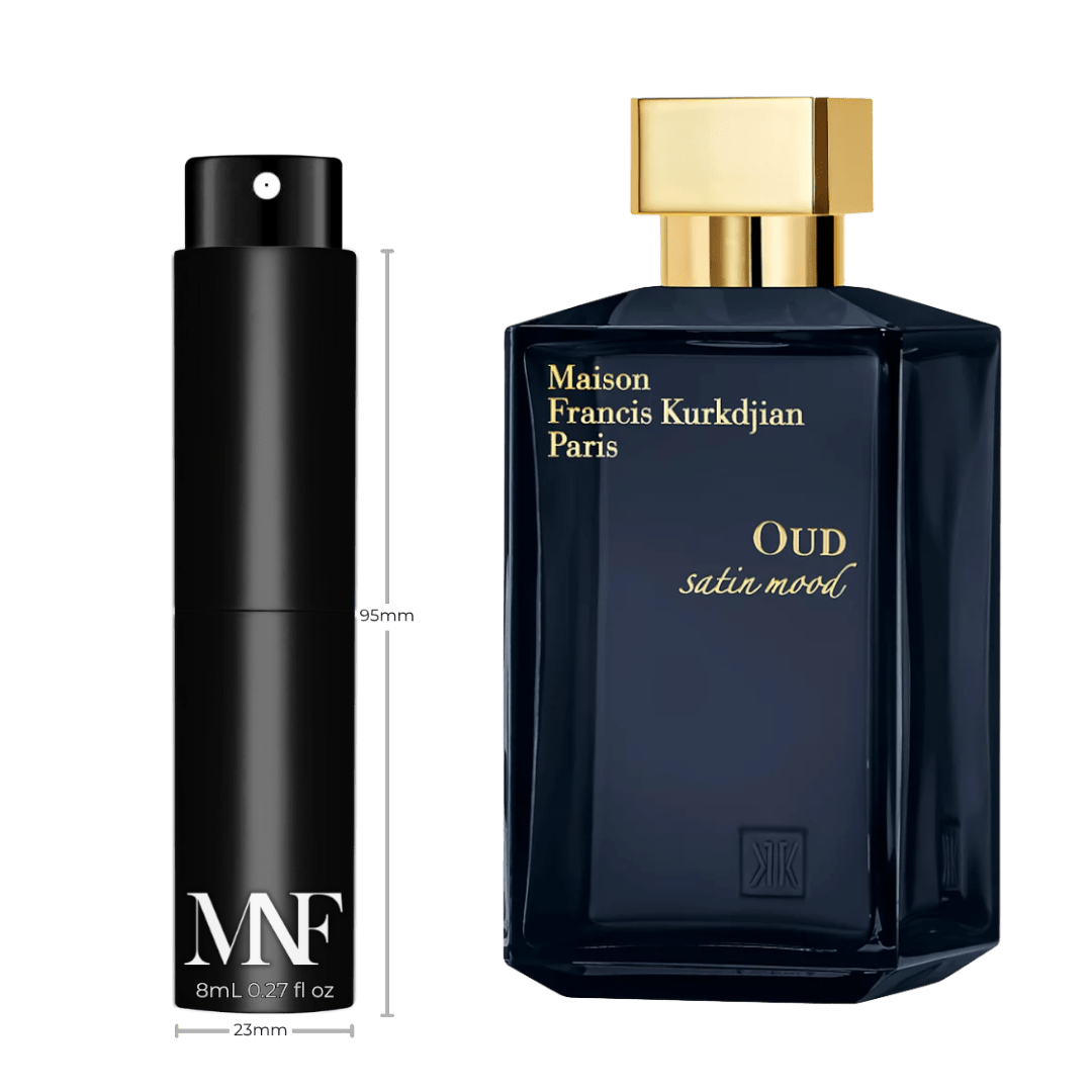 Maison Francis Kurkdjian | OUD Satin Mood | Eau de Parfum | 8mL Travel Spray - Authentic Designer Fragrance | My Next Fragrance