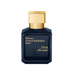 Retail OUD silk mood bottle shown as a retail-price reference.