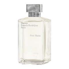 Retail Petit Matin bottle shown as a retail-price reference.