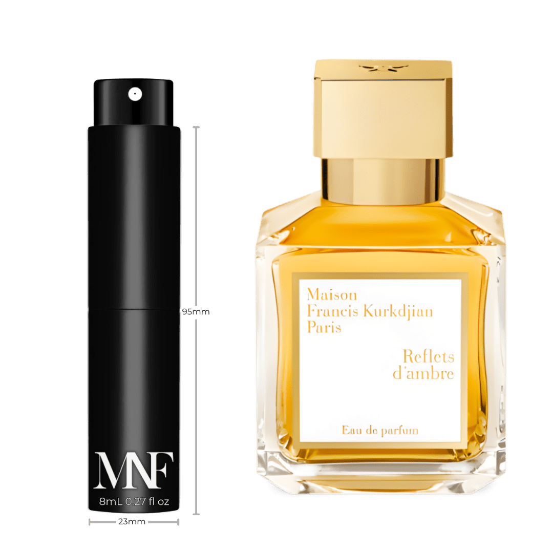 Maison Francis Kurkdjian | Reflets d'ambre | Eau de Parfum | 8mL Travel Spray - Authentic Designer Fragrance | My Next Fragrance