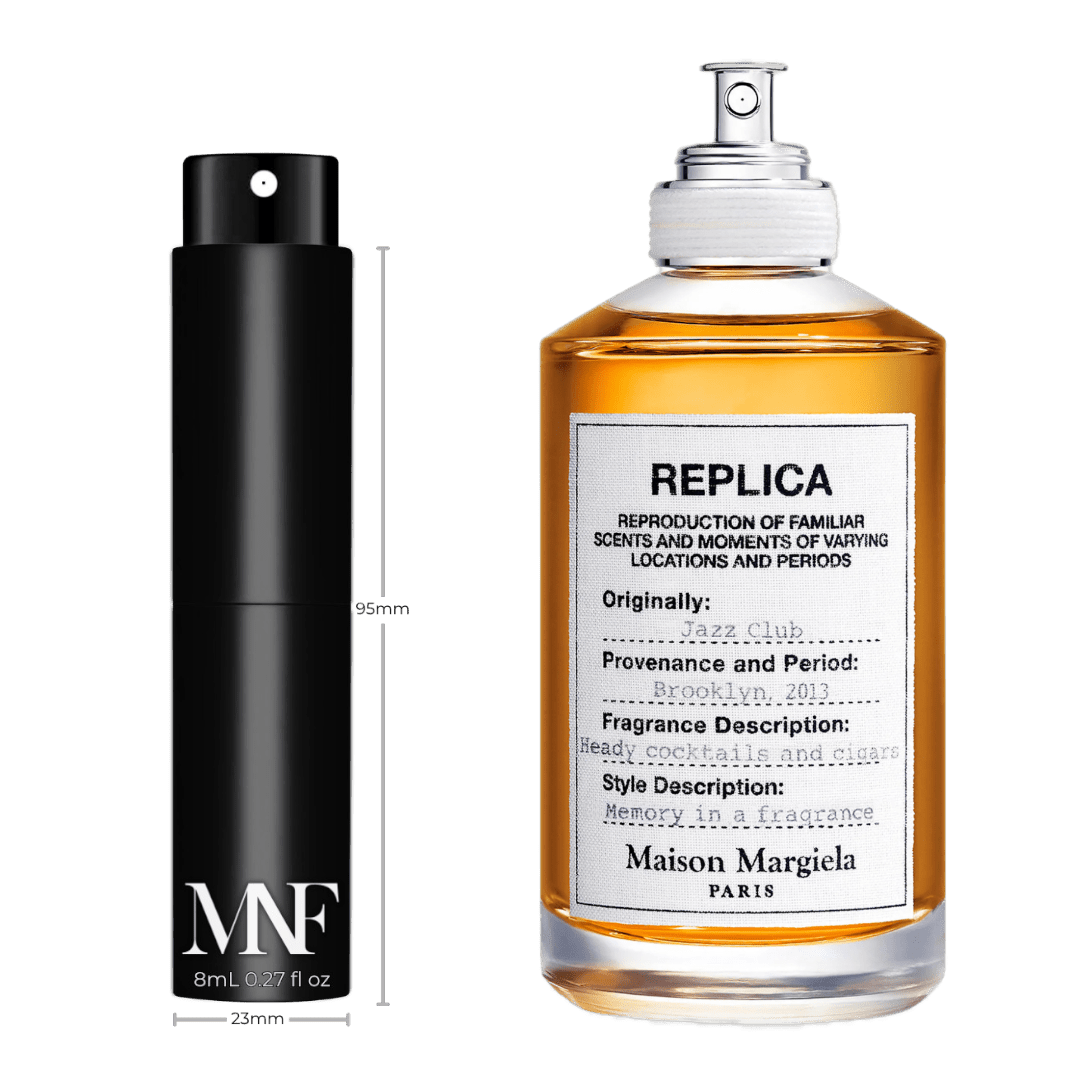 Maison Margiela | Replica Jazz Club | Eau de Toilette | 8mL Travel Spray - Authentic Designer Fragrance | My Next Fragrance