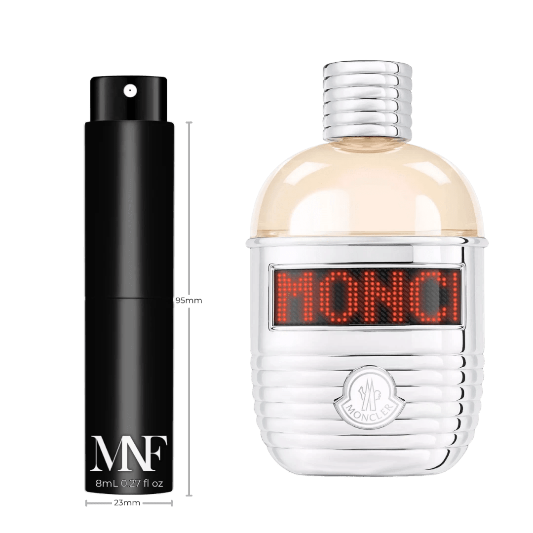 MONCLER | Pour Femme | Eau de Parfum | 8mL Travel Spray - Authentic Designer Fragrance | My Next Fragrance