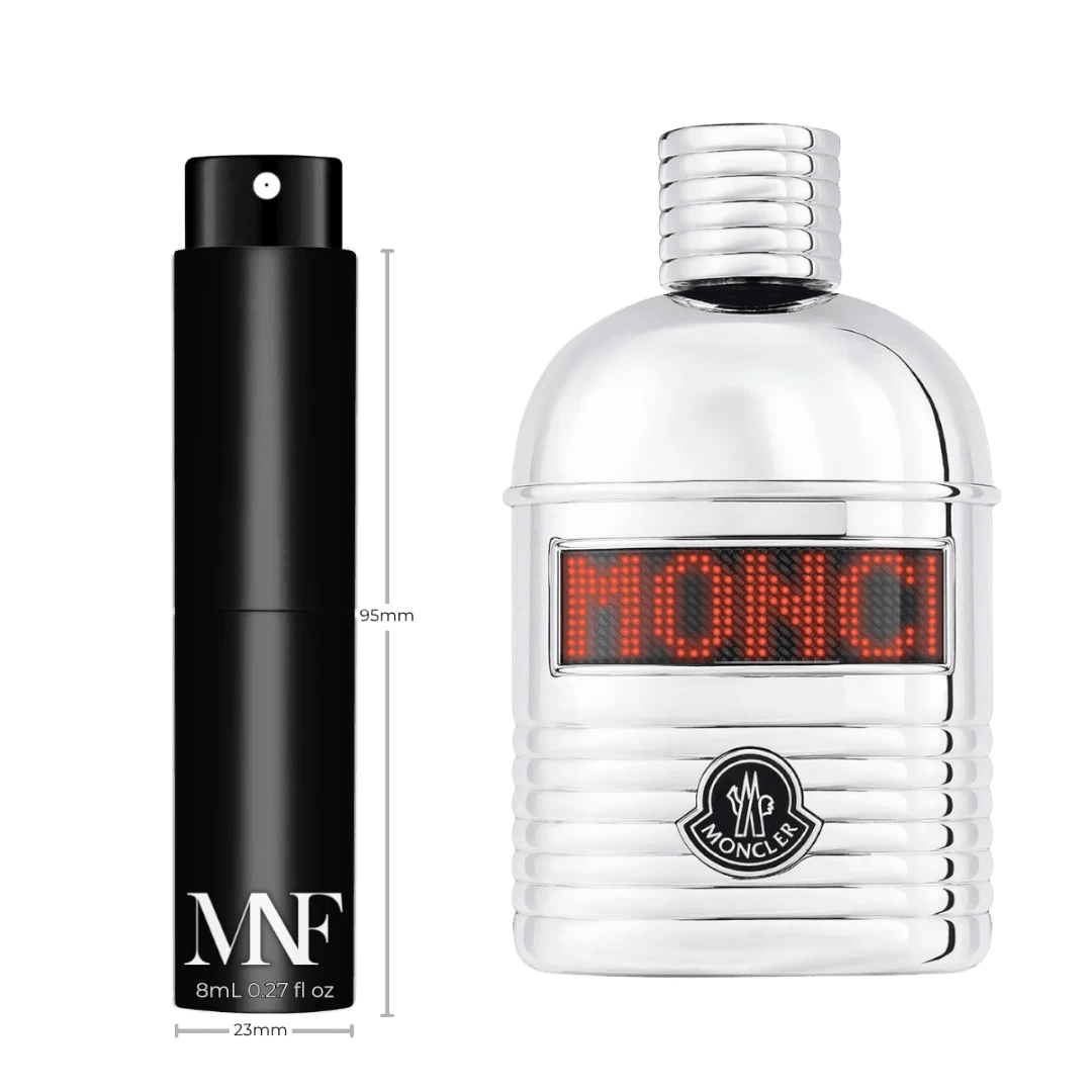 MONCLER | Pour Homme | Eau de Parfum | 8mL Travel Spray - Authentic Designer Fragrance | My Next Fragrance