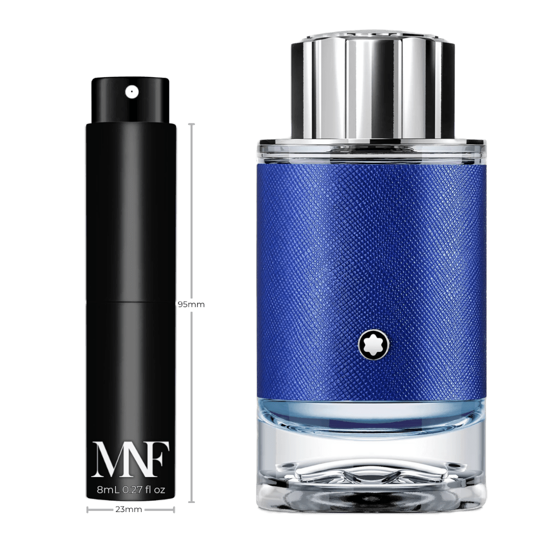 Montblanc | Explorer Ultra Blue | Eau de Parfum | 8mL Travel Spray - Authentic Designer Fragrance | My Next Fragrance