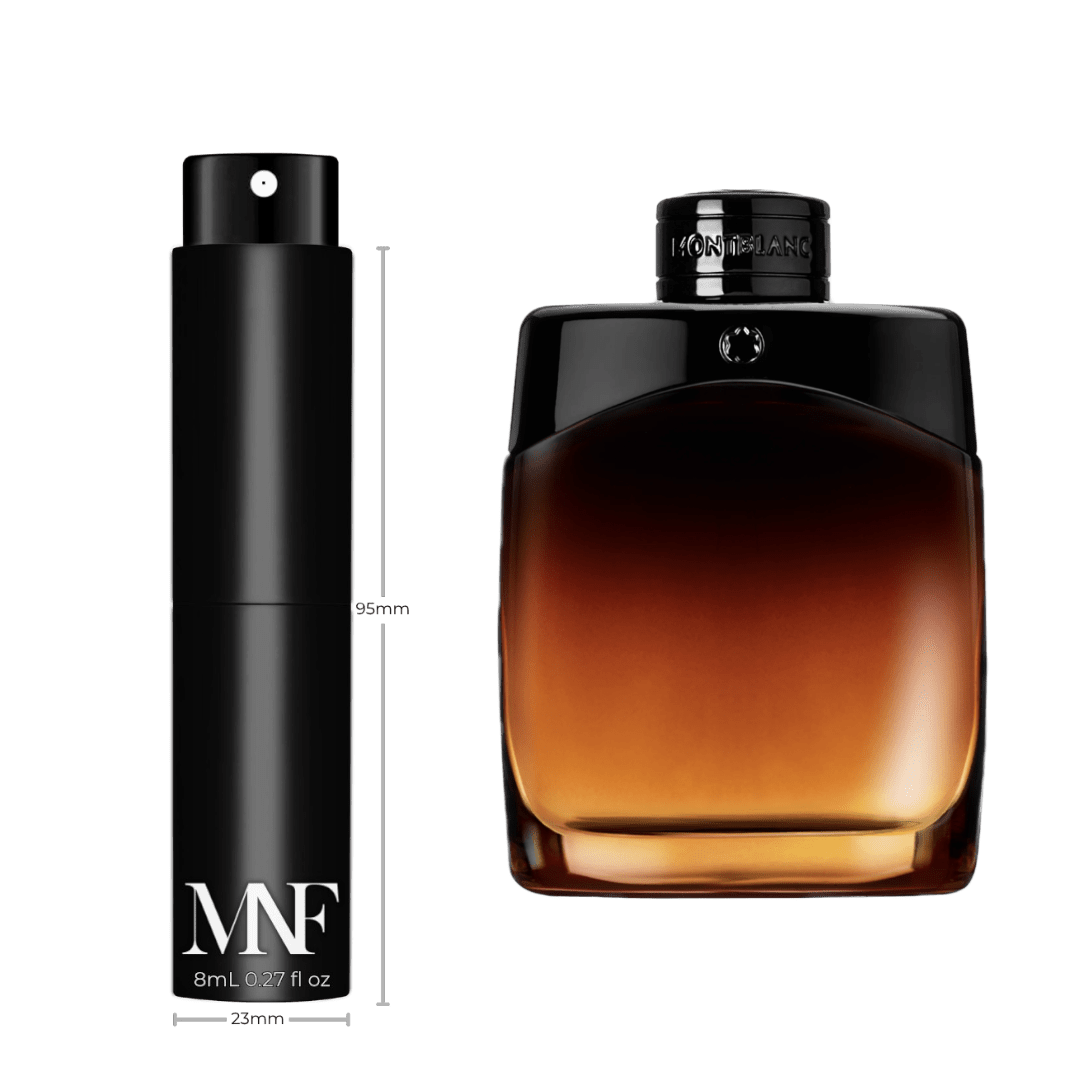 Montblanc | Legend Night | Eau de Parfum | 8mL Travel Spray - Authentic Designer Fragrance | My Next Fragrance