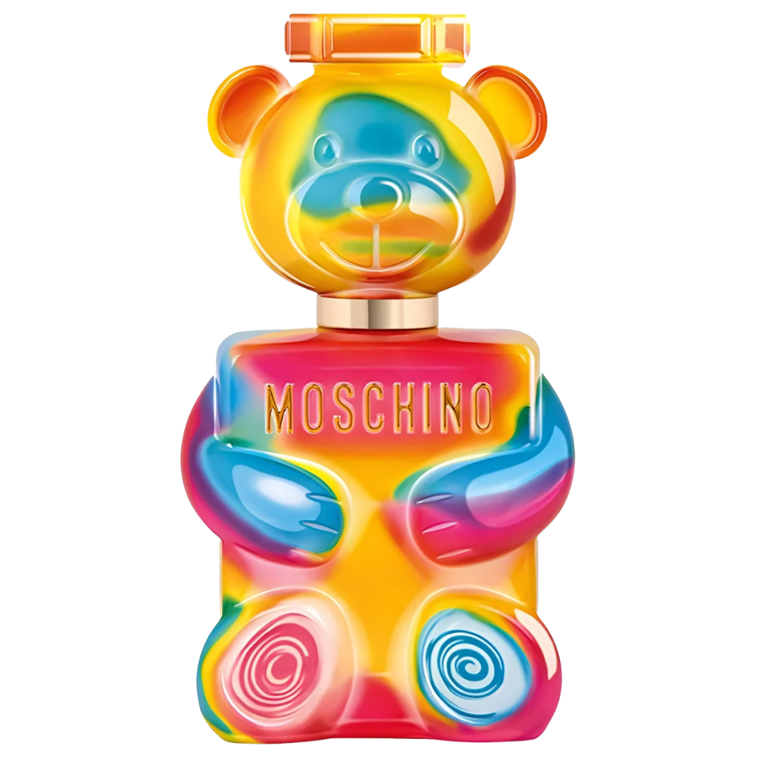 MOSCHINO TOY 2 GUMMY Eau de Parfum full-size reference bottle; the listing is for an 8mL decanted travel spray.