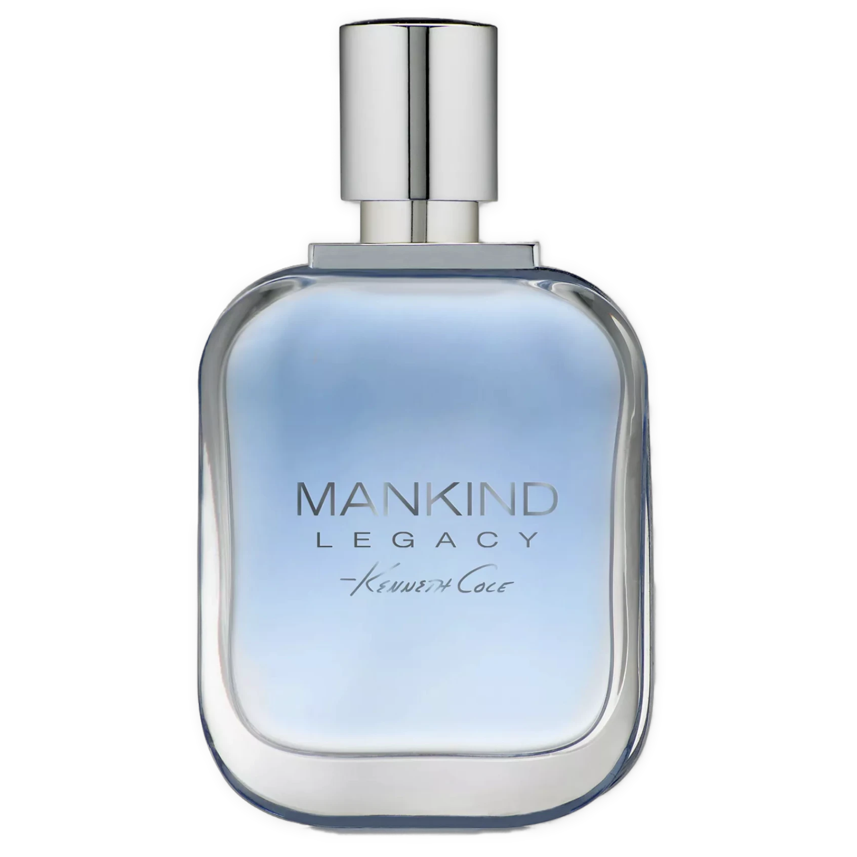 My Next Fragrance Kenneth Cole Mankind Legacy Eau de Toilette 8mL travel spray bottle with blue glass design