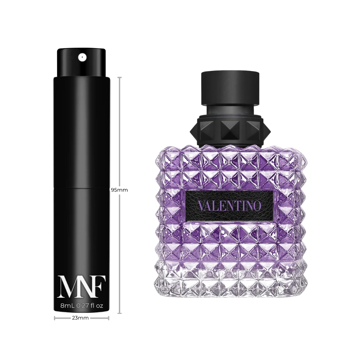 My Next Fragrance 8mL travel spray of Valentino Donna Born in Roma Purple Melancholia eau de parfum
