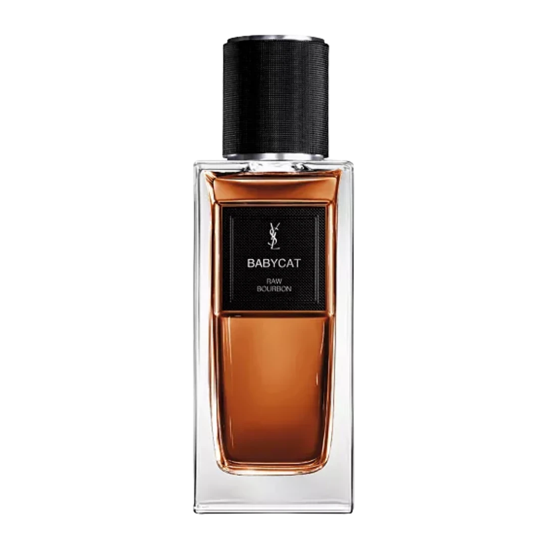 My Next Fragrance decanted Yves Saint Laurent Babycat Eau de Parfum travel spray featuring warm amber fragrance notes.