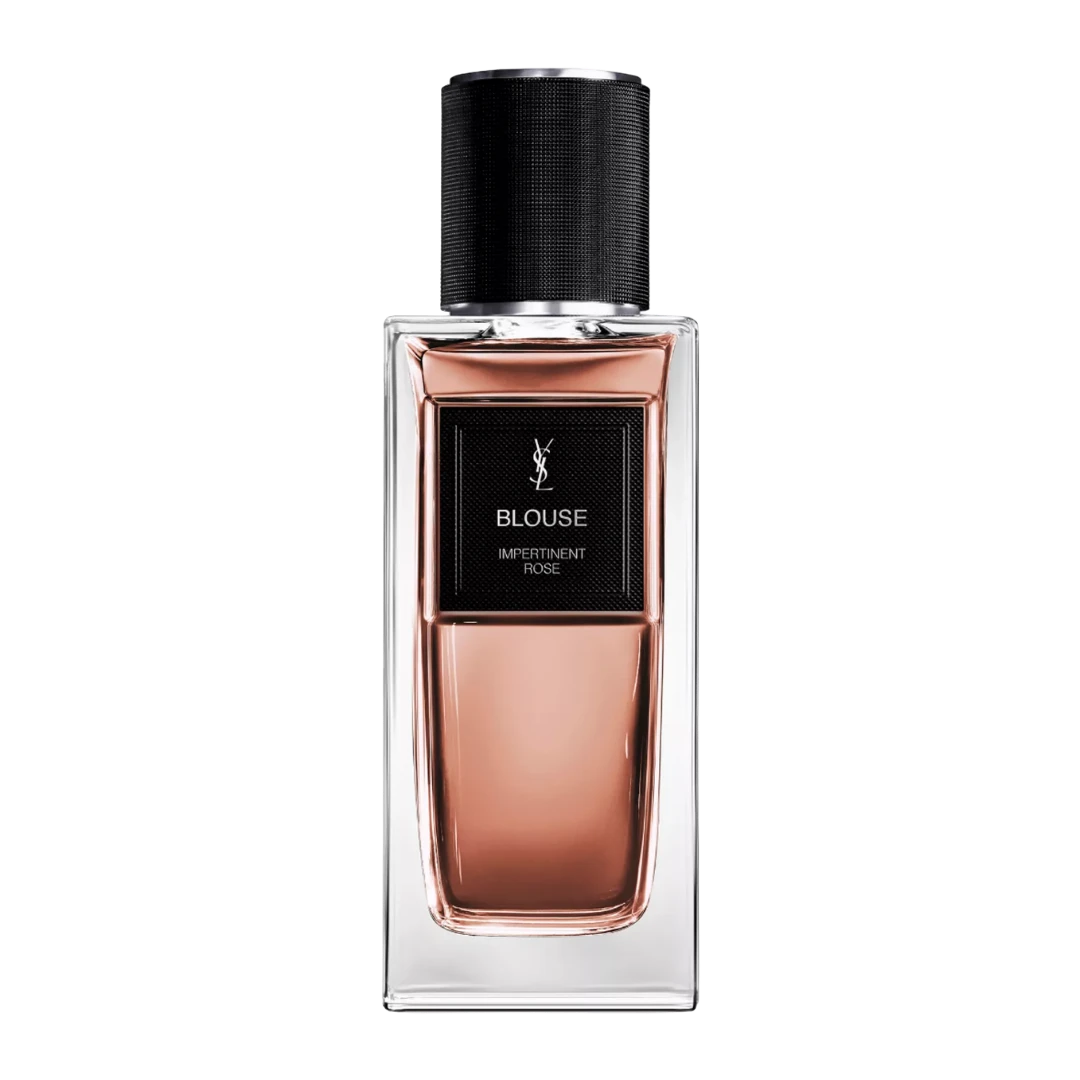My Next Fragrance 8mL travel spray of Yves Saint Laurent Blouse Eau de Parfum with rose and musk notes.