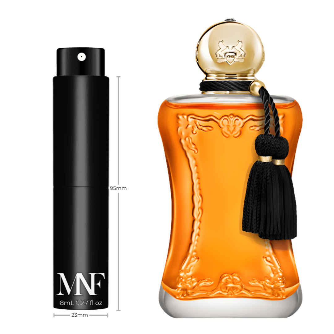 Parfums de Marly | Safanad | Eau de Parfum | 8mL Travel Spray - Authentic Designer Fragrance | My Next Fragrance