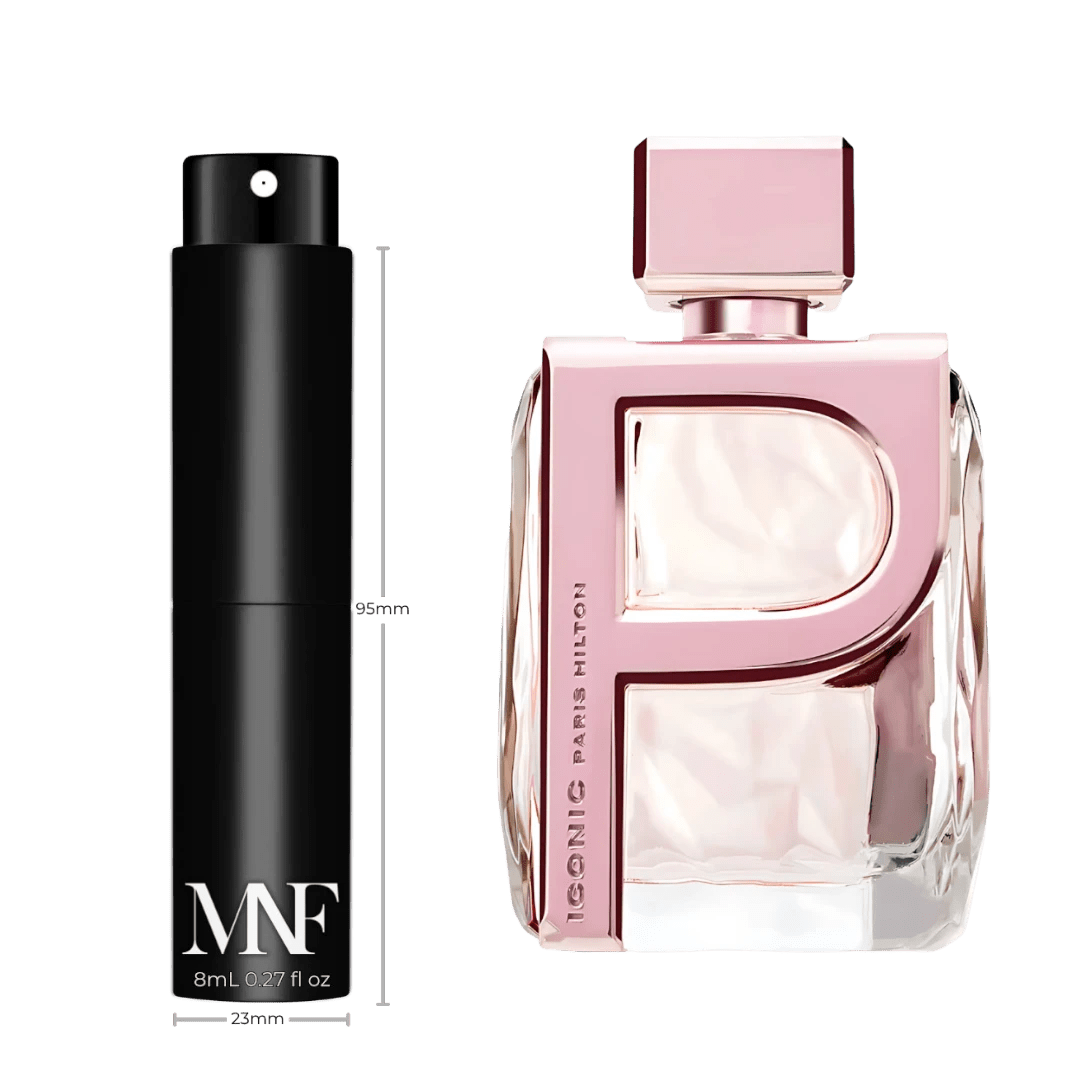 Paris Hilton | Iconic | Eau de Parfum | 8mL Travel Spray - Authentic Designer Fragrance | My Next Fragrance
