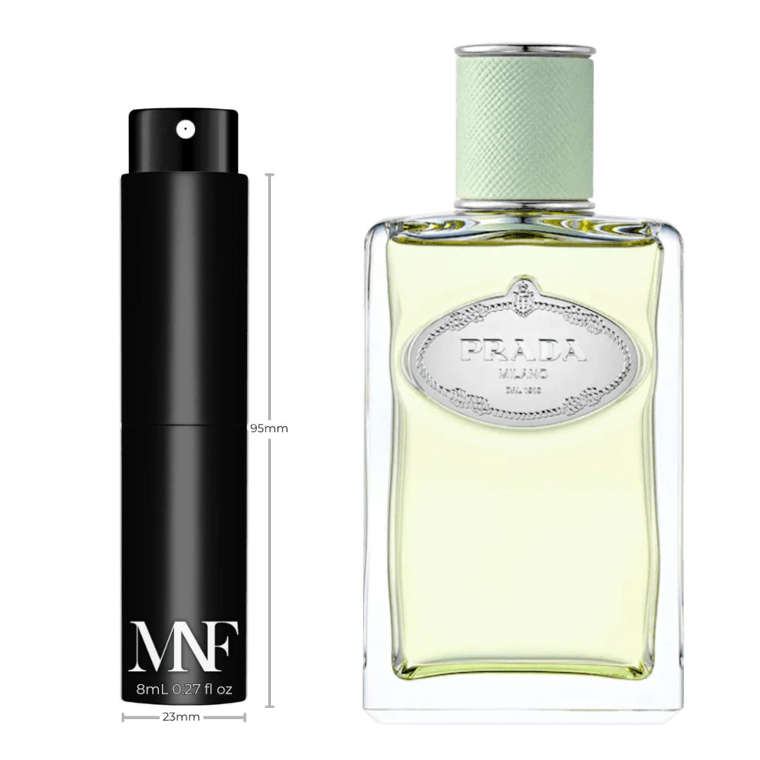 Prada | Infusion d'Iris | Eau de Parfum | 8mL Travel Spray - Authentic Designer Fragrance | My Next Fragrance