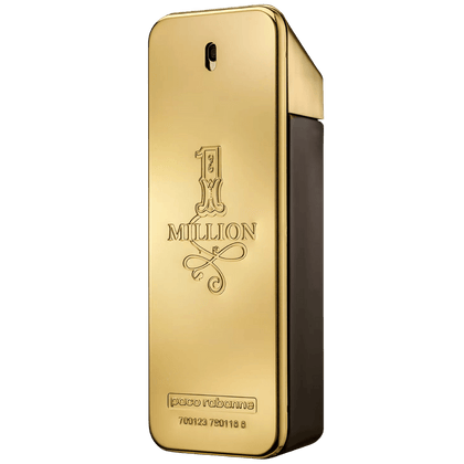Rabanne 1 Million Eau de Toilette full-size reference bottle; the listing is for an 8mL decanted travel spray.
